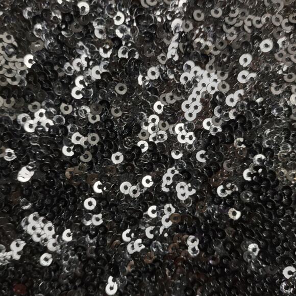 Torrid Black Sequin Side Slit Midi Pencil Skirt Size 2 - Picture 5 of 13